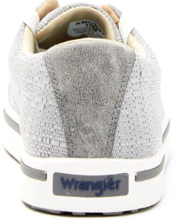 Wrangler Footwear Men's Classic Gray Shoes -Walk The West Sales 2000350238 020 P5