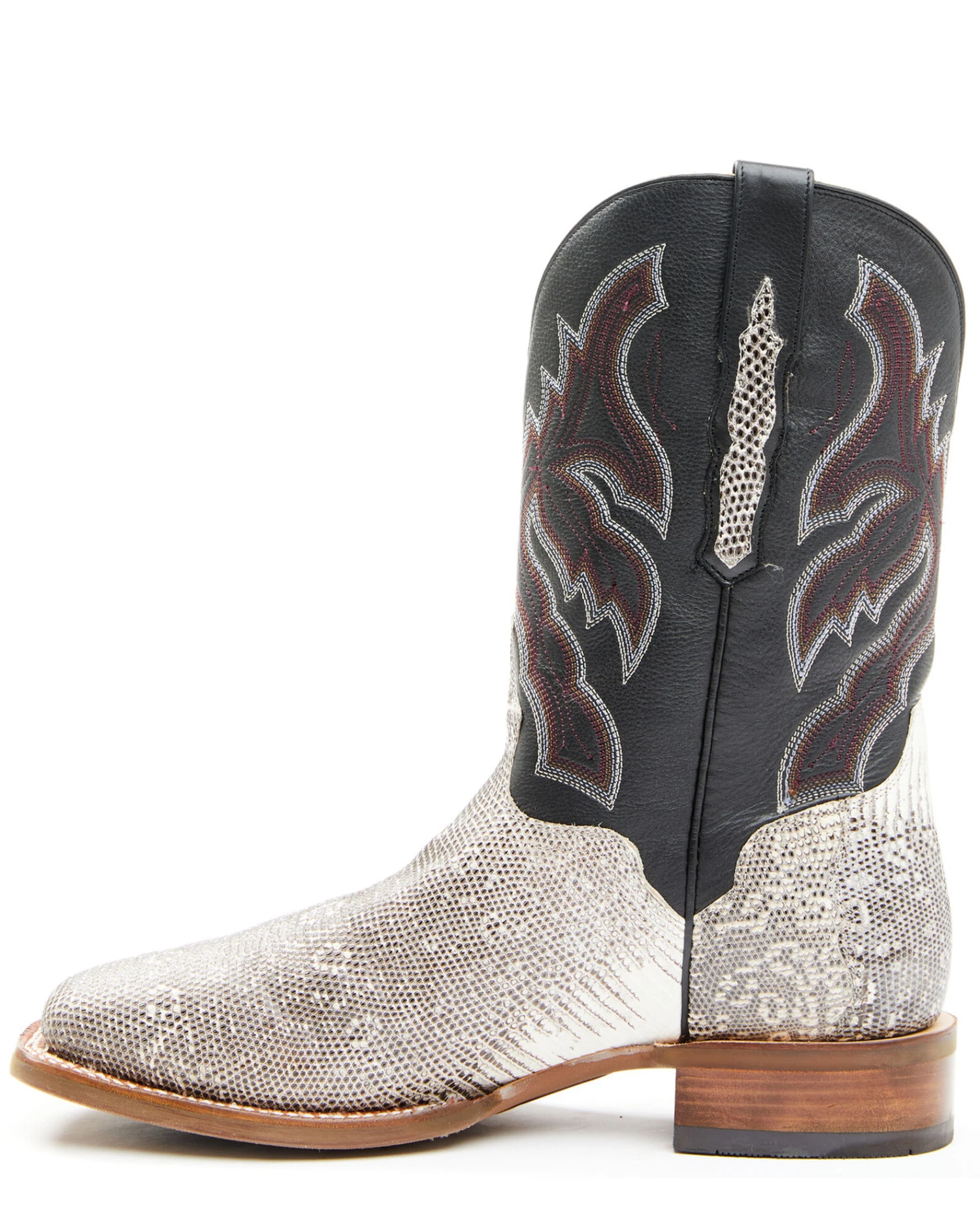 El Dorado Men's Natural Ring Tail Lizard Exotic Western Boots - Broad Square Toe 6 El Dorado Men's Natural Ring Tail Lizard Exotic Western Boots - Broad Square Toe - Image 4