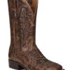 Corral Men's Exotic Alligator Inlay Western Boots - Broad Square Toe -Walk The West Sales 2000351141 200 P1