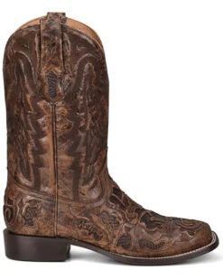 Corral Men's Exotic Alligator Inlay Western Boots - Broad Square Toe -Walk The West Sales 2000351141 200 P2