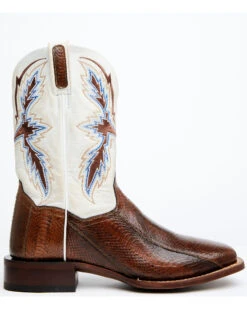 Dan Post Men's Watersnake Western Boots - Broad Square Toe