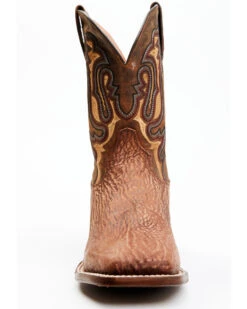 Dan Post Men's Shark Suede Coganc Exotic Western Boots - Broad Square Toe -Walk The West Sales 2000354885 235 P4