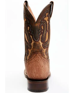 Dan Post Men's Shark Suede Coganc Exotic Western Boots - Broad Square Toe -Walk The West Sales 2000354885 235 P5