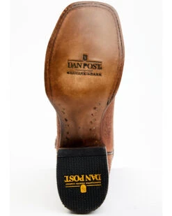 Dan Post Men's Shark Suede Coganc Exotic Western Boots - Broad Square Toe -Walk The West Sales 2000354885 235 P7