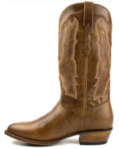 El Dorado Men's Embroidered Design Western Boots - Medium Toe -Walk The West Sales 2000355148 240 P3