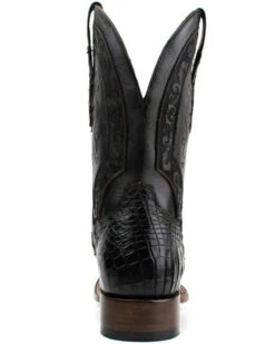 El Dorado Men's American Alligator Exotic Western Boots - Broad Square Toe -Walk The West Sales 2000355151 240 P5