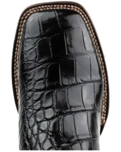 El Dorado Men's American Alligator Exotic Western Boots - Broad Square Toe -Walk The West Sales 2000355151 240 P6
