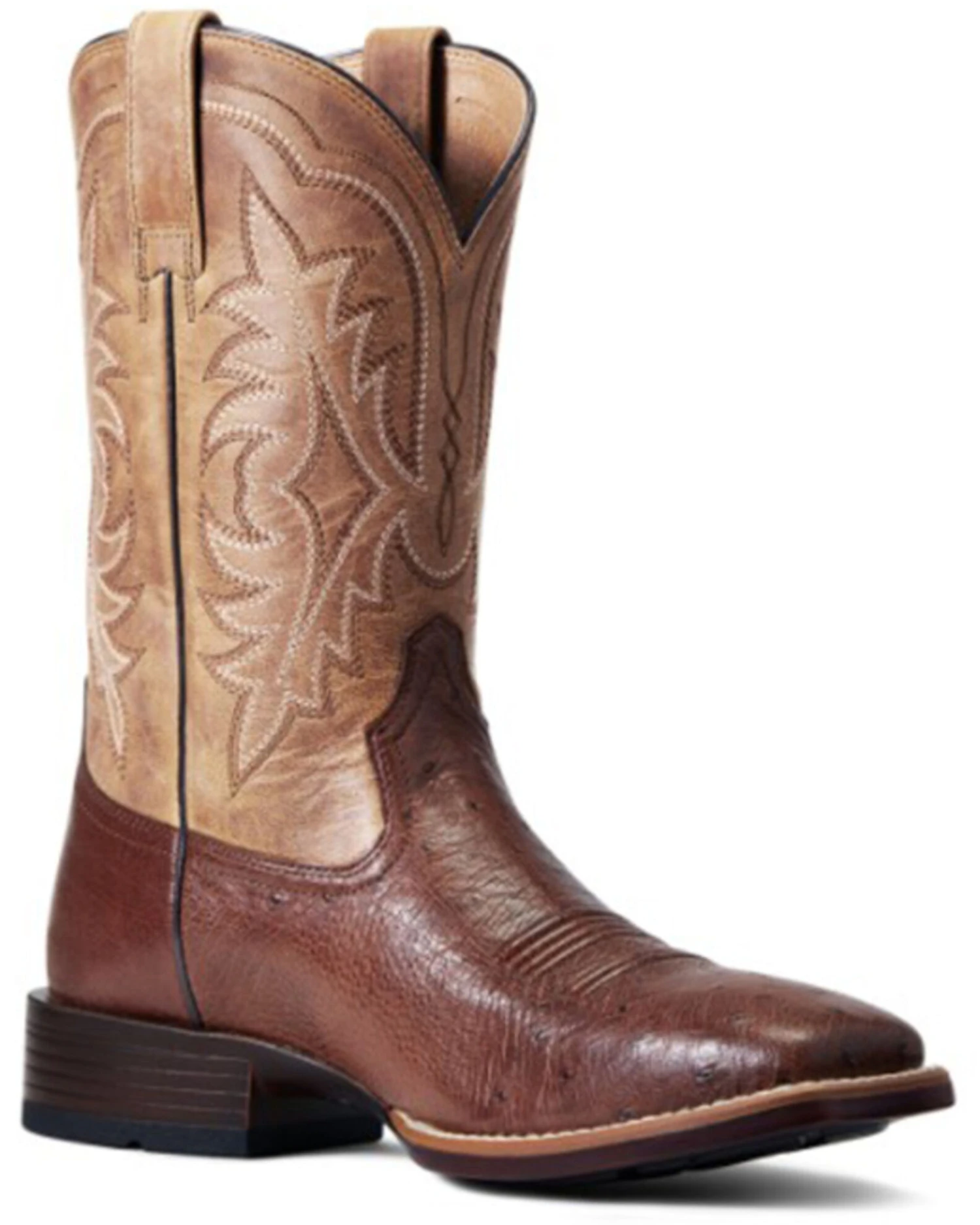 Ariat Men's Smooth Quill Ostrich Night Life Ultra Exotic Western Boot - Broad Square Toe 6 Ariat Men's Smooth Quill Ostrich Night Life Ultra Exotic Western Boot - Broad Square Toe - Image 4