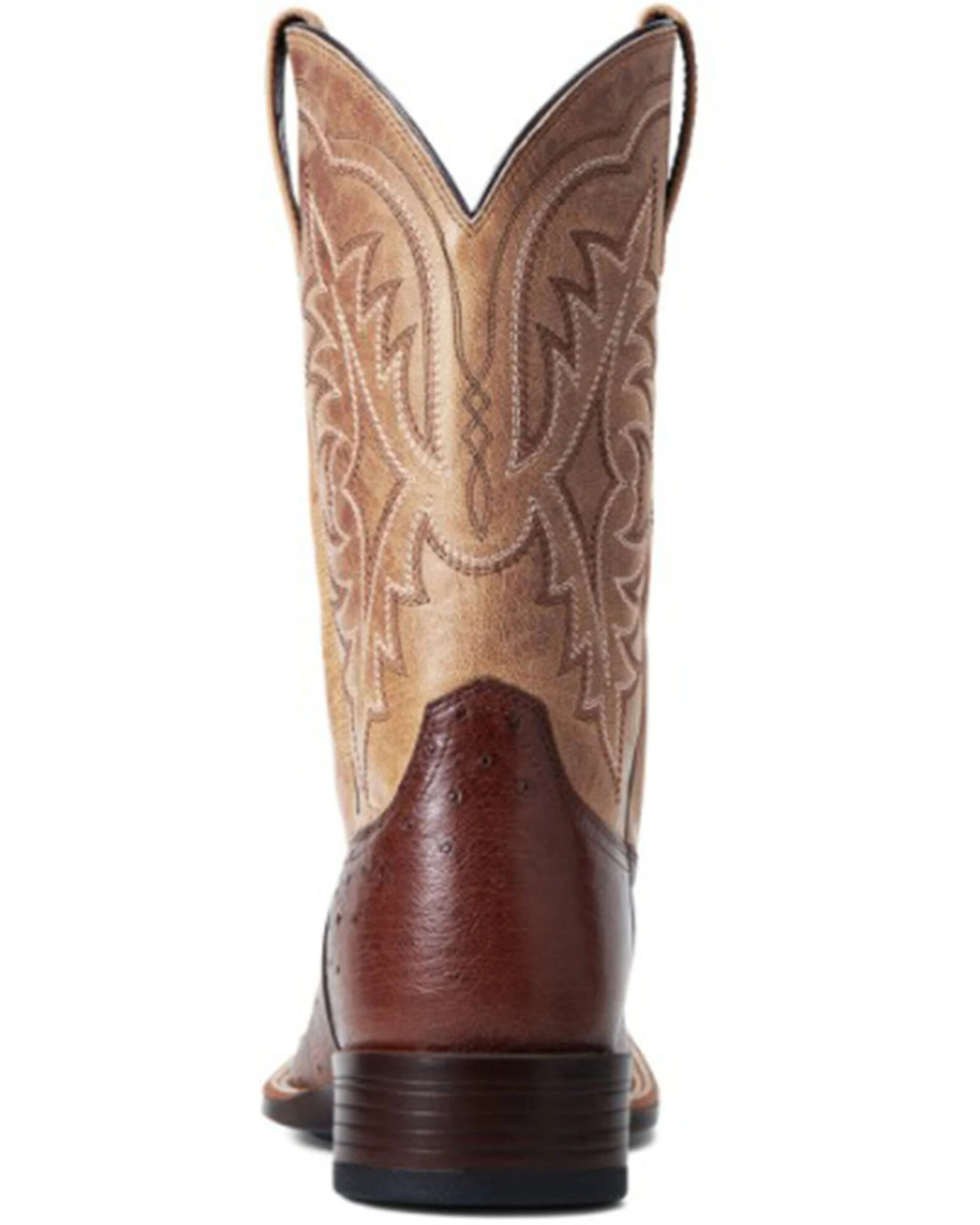Ariat Men's Smooth Quill Ostrich Night Life Ultra Exotic Western Boot - Broad Square Toe 7 Ariat Men's Smooth Quill Ostrich Night Life Ultra Exotic Western Boot - Broad Square Toe - Image 5