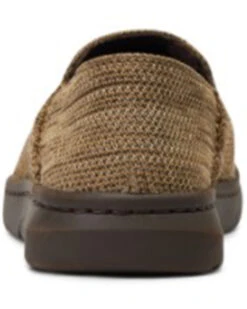 Ariat Men's Heather Tan Hilo 360 Canvas Slip-On Casual Shoe - Moc Toe -Walk The West Sales 2000356451 200 P3