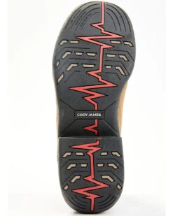 Cody James Men's Endurance Soft Song Shin Buff Lace-Up Work Boots - Round Toe -Walk The West Sales 2000359701 280 P6