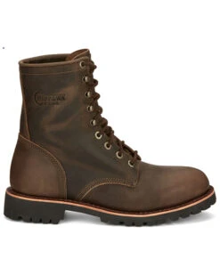 Chippewa Men's Wood Classic 2.0 8" Lace-Up Soft Work Boots - Round Toe -Walk The West Sales 2000359743 234 P2
