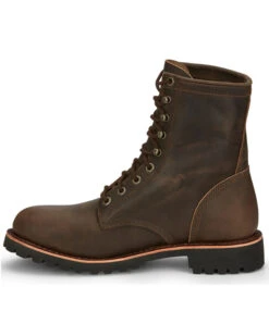 Chippewa Men's Wood Classic 2.0 8" Lace-Up Soft Work Boots - Round Toe -Walk The West Sales 2000359743 234 P3