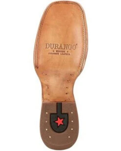 Durango Men's Exotic Pirarucu Skin Western Boots - Broad Square Toe -Walk The West Sales 2000359779 201 P7