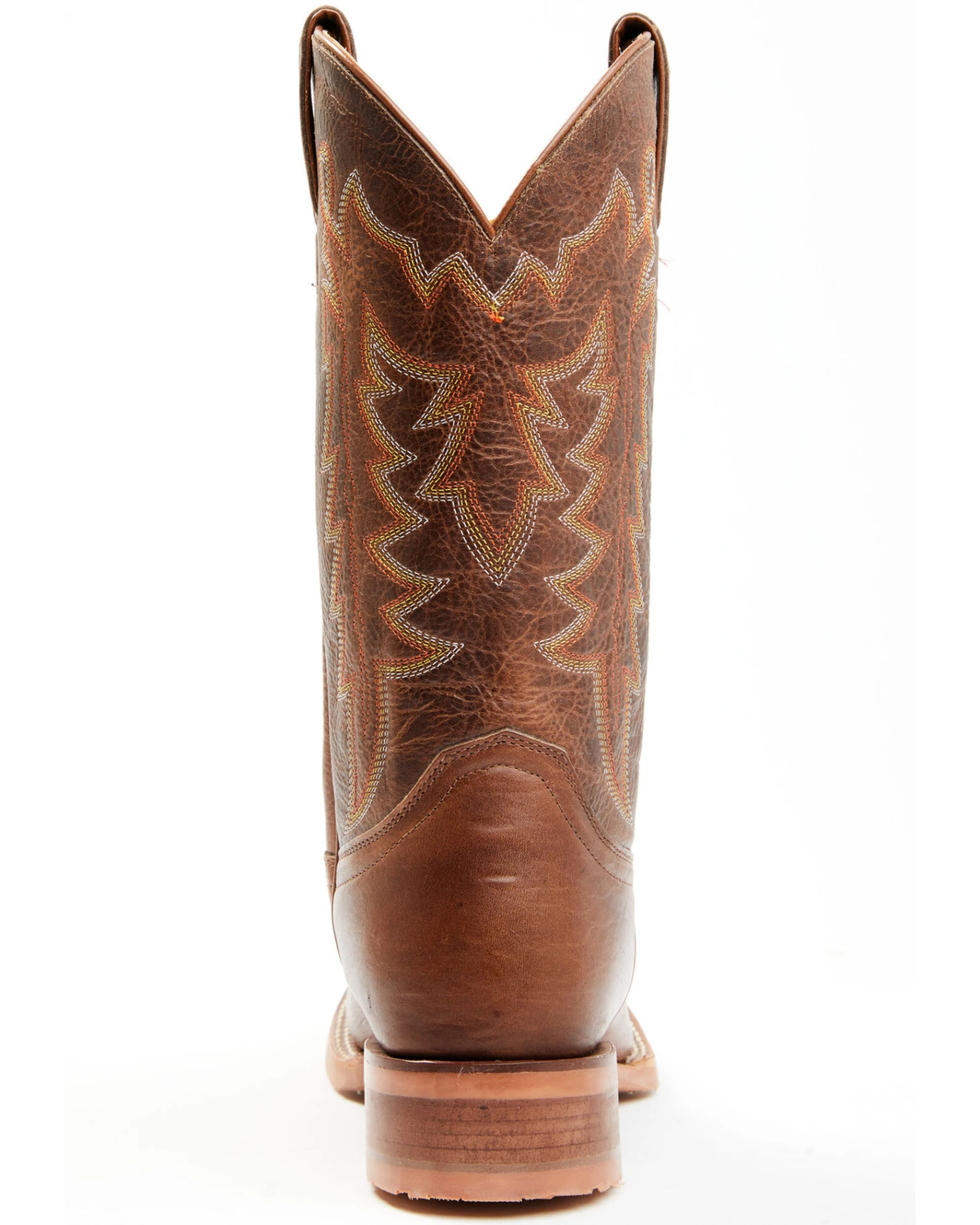 Justin Men's Carsen Camel Brown Cowhide Performance Leather Western Boots - Square Toe 9 Justin Men's Carsen Camel Brown Cowhide Performance Leather Western Boots - Square Toe - Image 7