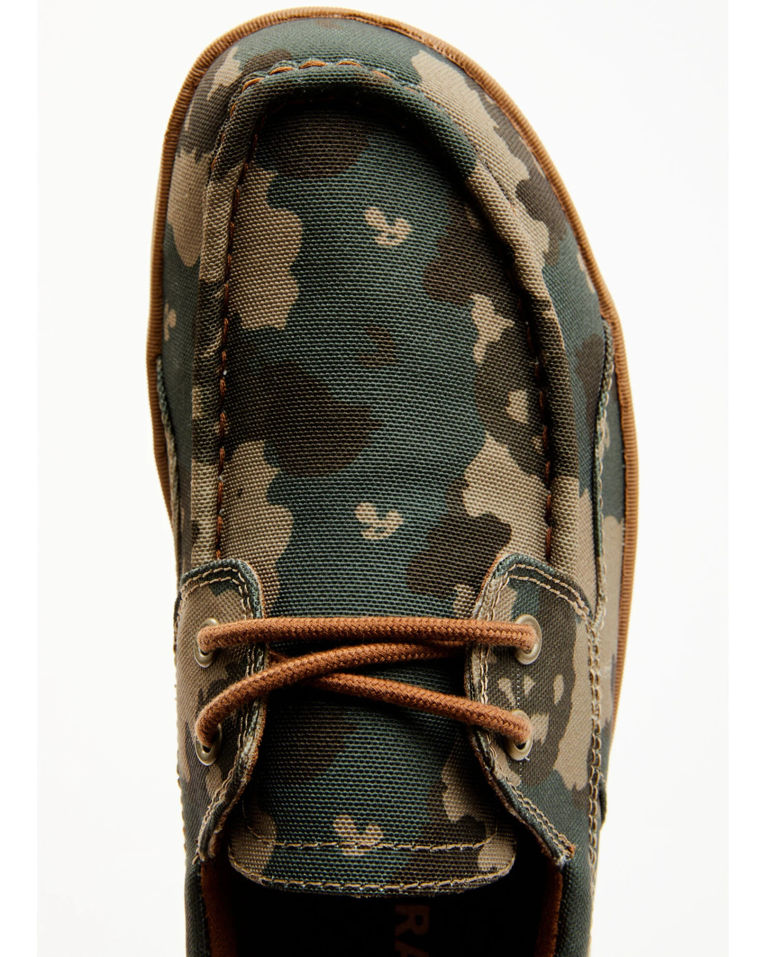 RANK 45 Men's Sanford 3 Camo Print Western Casual Shoes - Moc Toe 4 RANK 45 Men's Sanford 3 Camo Print Western Casual Shoes - Moc Toe - Image 2