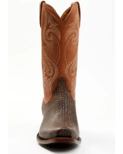 Lucchese Men's Exotic Shark Cowhide Western Boots - Square Toe -Walk The West Sales 2000364797 200 P4