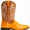 Dan Post Men's Buttercup Eel Exotic Western Boots - Broad Square Toe -Walk The West Sales 2000366811 200 P2