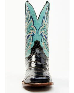 Dan Post Men's Eel Exotic Western Boots - Broad Square Toe -Walk The West Sales 2000366813 938 P4