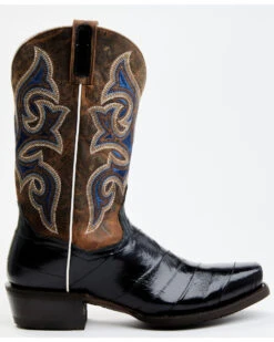 Dan Post Men's Eel Exotic Blue Western Boots - Square Toe 14 Dan Post Men's Eel Exotic Blue Western Boots - Square Toe -Walk The West Sales 2000366817 900 P2