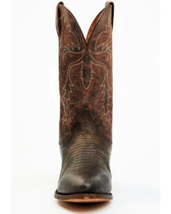Dan Post Men's Exotic Teju Lizard Leather Tall Western Boots - Round Toe -Walk The West Sales 2000371050 201 P4