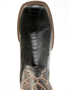 Cody James Men's Exotic Ostrich Leg Western Boots - Broad Square Toe -Walk The West Sales 2000371852 001 P6