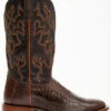Cody James Men's Antique Cafe Ostrich Leg Exotic Western Boots - Broad Square Toe -Walk The West Sales 2000371853 200 P2