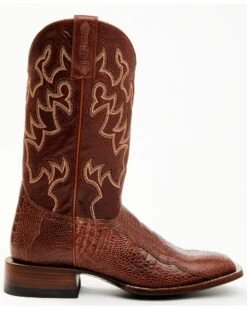 Cody James Men's Brandy Ostrich Leg Exotic Western Boots - Broad Square Toe -Walk The West Sales 2000371854 600 P2