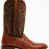 Cody James Men's Brandy Genuine Ostrich Exotic Western Boots - Broad Square Toe -Walk The West Sales 2000371858 600 P2