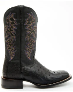 Cody James Men's Exotic Full-Quill Ostrich Western Boots - Broad Square Toe -Walk The West Sales 2000371860 001 P2