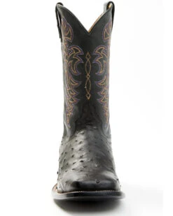 Cody James Men's Exotic Full-Quill Ostrich Western Boots - Broad Square Toe -Walk The West Sales 2000371860 001 P4