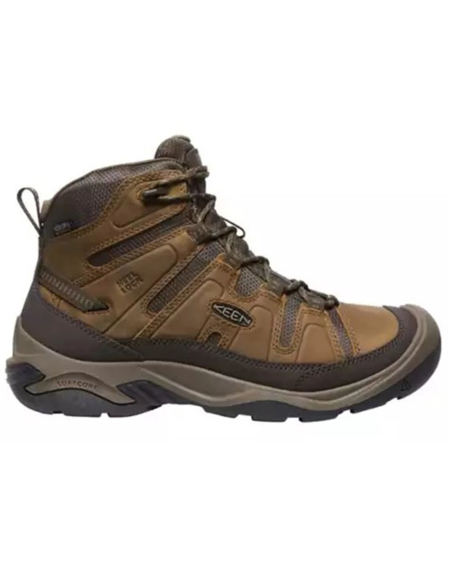 Keen Men's Circadia Mid Waterproof Lace-Up Hiking Boots - Round Toe 5 Keen Men's Circadia Mid Waterproof Lace-Up Hiking Boots - Round Toe - Image 3