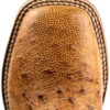 Dan Post Men's Saddle Hand Quill Ostrich Western Boots - Broad Square Toe -Walk The West Sales 2000375985 280 P6
