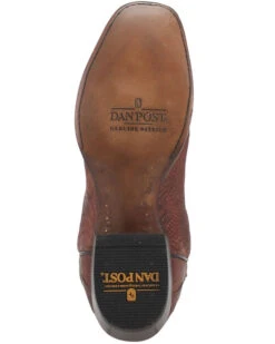 Dan Post Men's Sprinter Ostrich Leg Exotic Western Boots - Square Toe -Walk The West Sales 2000378342 240 P7