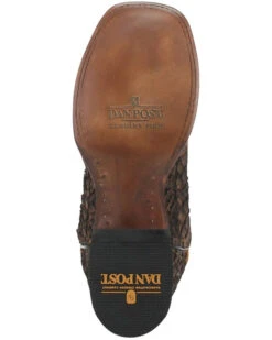 Dan Post Men's Dorsal Sea Bass Exotic Western Boots - Broad Square Toe -Walk The West Sales 2000378713 240 P7