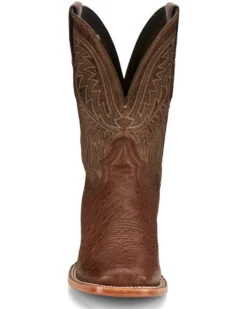 Tony Lama Men's Alamosa Smooth Ostrich Western Boots - Broad Square Toe -Walk The West Sales 2000379341 200 P4