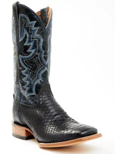 Cody James Men's Exotic Python Western Boots - Broad Square Toe -Walk The West Sales 2000380496 001 P1
