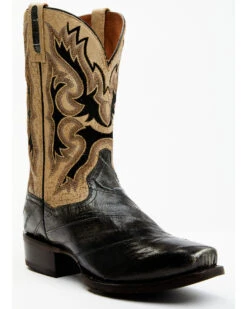 Dan Post Men's Exotic Eel Western Boots - Square Toe -Walk The West Sales 2000381736 001 P1
