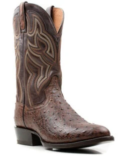 Dan Post Men's 12" Hand Quill French Exotic Western Boots - Medium Toe -Walk The West Sales 2000381738 220 P1