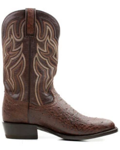 Dan Post Men's 12" Hand Quill French Exotic Western Boots - Medium Toe -Walk The West Sales 2000381738 220 P2