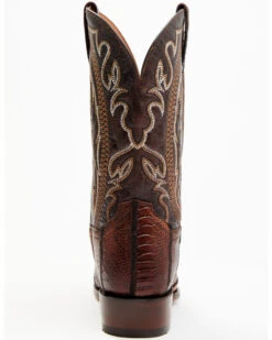 Dan Post Men's Exotic Wrapped Ostrich Leg Western Boots - Snip Toe -Walk The West Sales 2000381784 280 P5