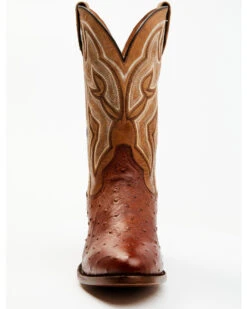 Dan Post Men's Hand Ostrich Quill Exotic Western Boots - Medium Toe 15 Dan Post Men's Hand Ostrich Quill Exotic Western Boots - Medium Toe -Walk The West Sales 2000381786 235 P4