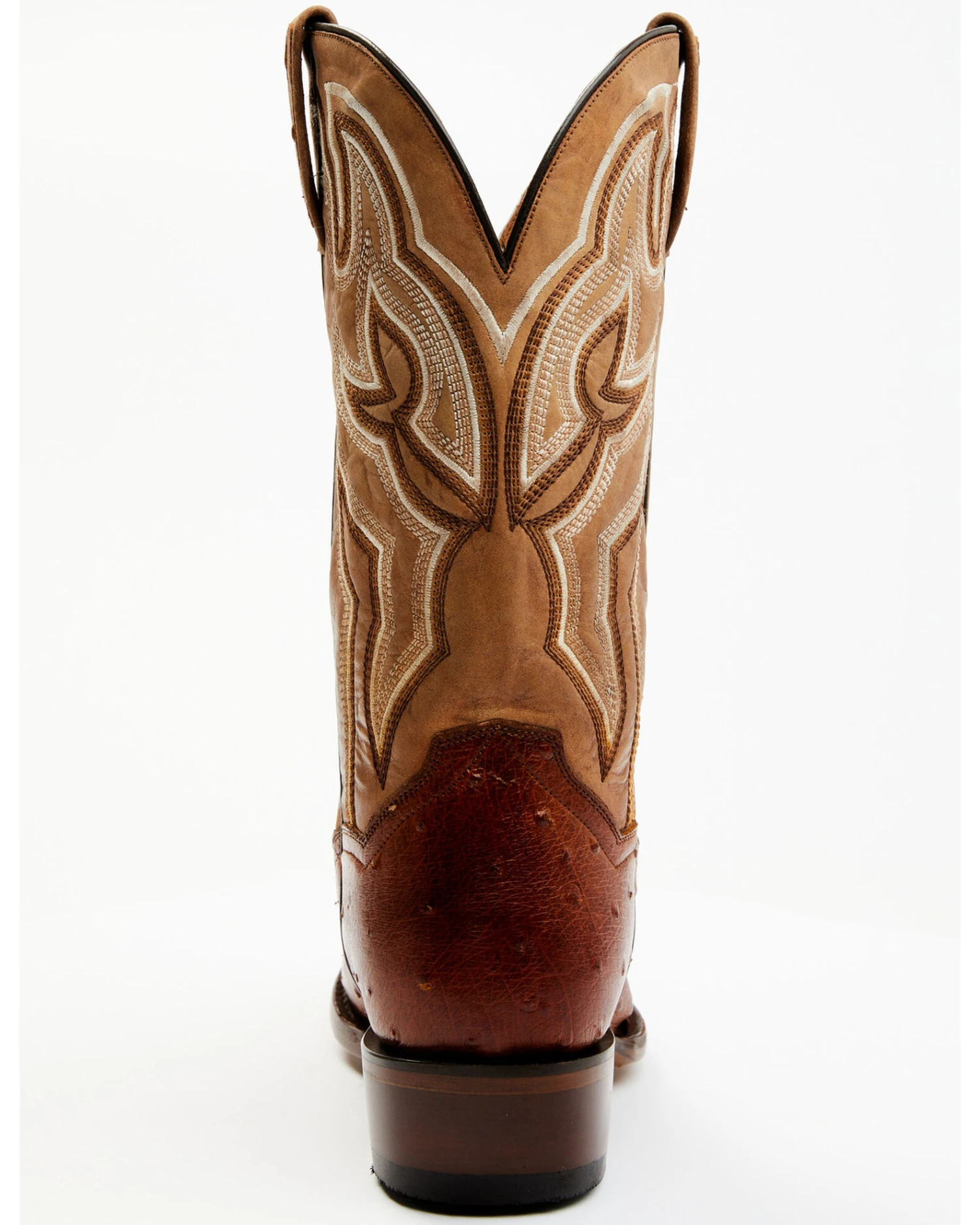 Dan Post Men's Hand Ostrich Quill Exotic Western Boots - Medium Toe 4 Dan Post Men's Hand Ostrich Quill Exotic Western Boots - Medium Toe - Image 2