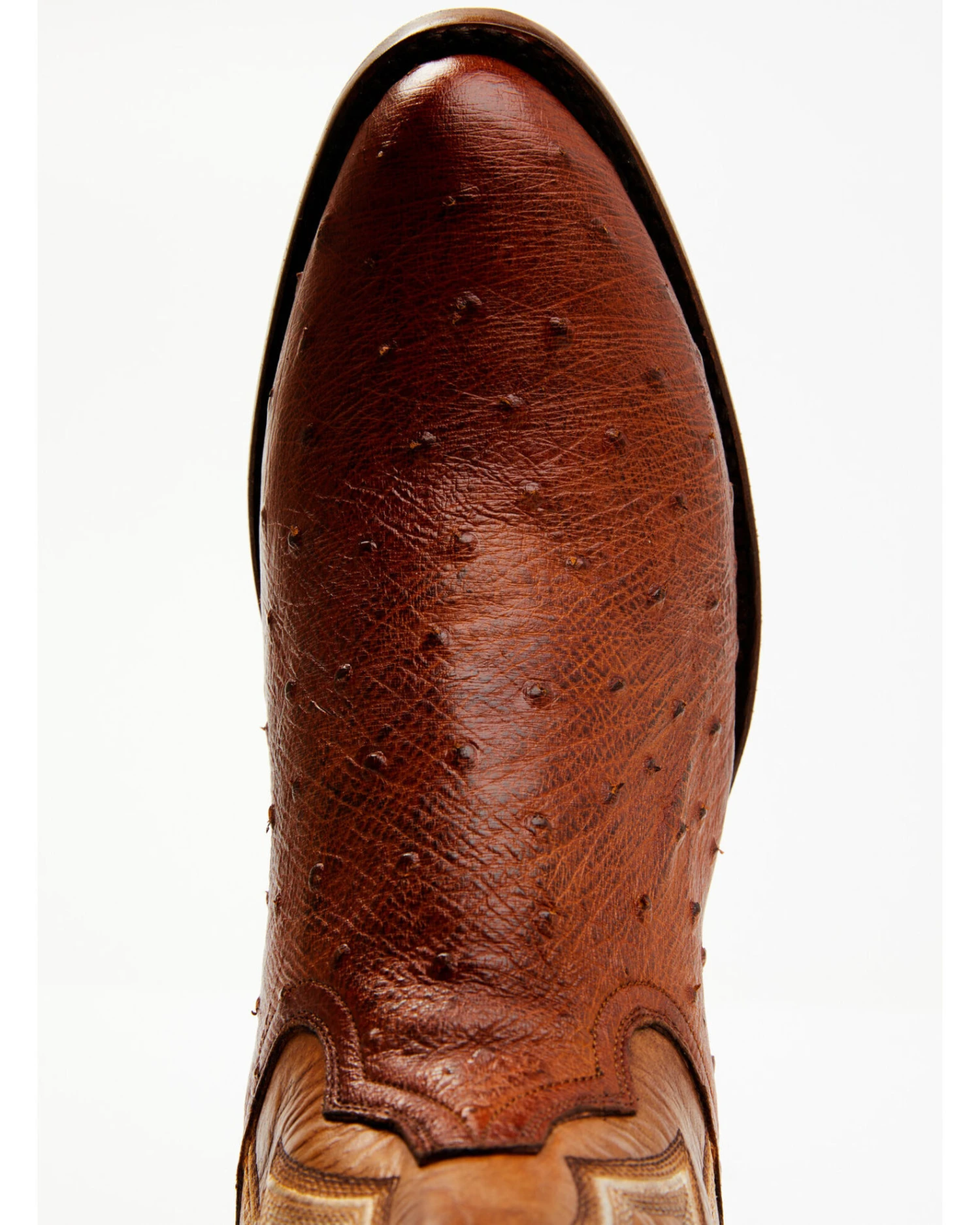 Dan Post Men's Hand Ostrich Quill Exotic Western Boots - Medium Toe 5 Dan Post Men's Hand Ostrich Quill Exotic Western Boots - Medium Toe - Image 3