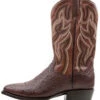 Dan Post Men's 12" Hand Ostrich Quill Exotic Western Boots - Medium Toe -Walk The West Sales 2000381787 200 P2