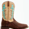 Dan Post Men's Exotic Shark Western Boots - Broad Square Toe -Walk The West Sales 2000381793 201 P2
