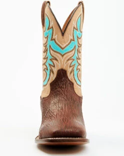 Dan Post Men's Exotic Shark Western Boots - Broad Square Toe 15 Dan Post Men's Exotic Shark Western Boots - Broad Square Toe -Walk The West Sales 2000381793 201 P4