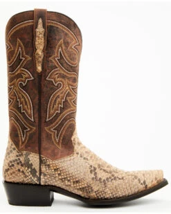 Dan Post Men's Exotic Python Western Boots - Snip Toe -Walk The West Sales 2000382249 101 P2