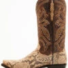 Dan Post Men's Exotic Python Western Boots - Snip Toe -Walk The West Sales 2000382249 101 P3