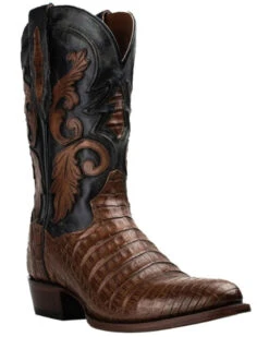 Dan Post Men's Socrates Caiman Exotic Western Boots - Medium Toe -Walk The West Sales 2000383243 210 P1